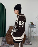South Knitwear Hooded Zip-Up