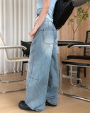 Jennet Cutout Balloon Denim Pants