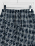 Dakonme Frill Check Banding Midi Skirt