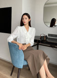 Hollin Tie Blouse