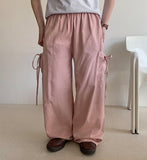 Ronto Ribbon Cotton Banding Cargo Pants