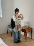 [unisex] Coeti Washing Cut Balloon Wide Pants