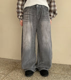 [unisex] Milzen washed corduroy wide pants