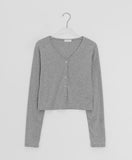 Nigget Crop Sleeveless Cardigan Set