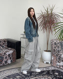 Pero Zipper Cargo Sweatpants