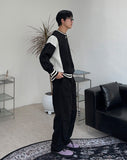 Daylan Color Matching Oversized Knit