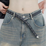 Trea eyelet keyring belt