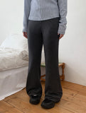 Rayuni Stripe Bootcut Banding Pants
