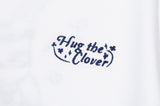 Clover Bunny Embroidered Short Sleeve Tee