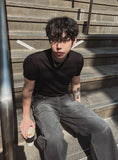 Rossi line cutting short sleeve t-shirt