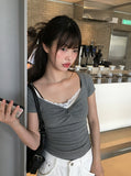 Charlotte lace sleeveless top