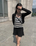 Caco Lace Span Mini Skirt
