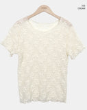 Marmon Crochet Short Sleeve T-shirt