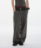 spacious belt pants