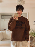 Soft Lettering Over Knit
