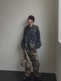 Urban Big Pocket Washing Denim Jacket