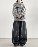 Lock Back Border Hoodie
