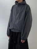 Nylon Cris Hood Windbreaker