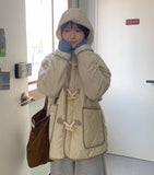 [Unisex] Qgmi Duffle Hood Quilting Padding Jacket