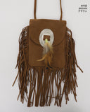 Keaton Bohemian Surgical Suede Cross Bag