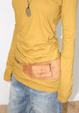 U-NECK SLIM LONGSLEEVE