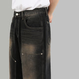 Levett Teen Washing Wide Jeans