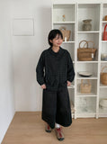 Caled Washing Denim Bermuda Pants