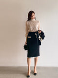 Ruidel Lace See Through Blouse