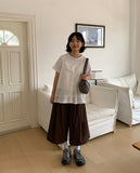 Mitats Punching Layered Nashi Blouse