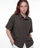 Picnic Roll-up Check Short Sleeve Shirt
