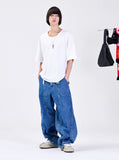 STITCH LINE DENIM PANTS