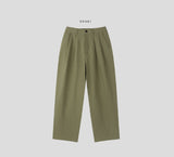 Cooling Linen Two-Tuck Wide Pants