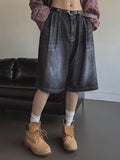 Blitz Cool Denim Bending Pants (Shorts ver.)
