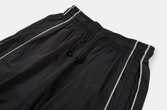 【Raucohouse】Bright glossy track pants 