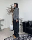 Edran Pintuck Wide Pants