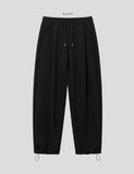 String One-Tuck Brushed Sweatpants