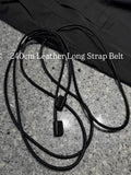 240cm leather long belt