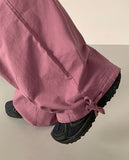 Conio Cotton Banding Balloon Wide Pants