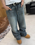 Lark Vintage Washed Flare Denim