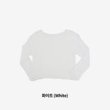 Ribin see-through knitwear