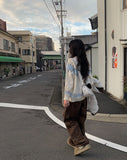 Emb Nordic Jacquard Loose Knit