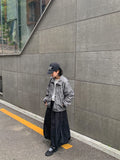 Hedel Shirring Collar Windbreaker Jumper