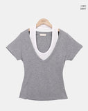 Miton Halter Short Sleeve T-shirt