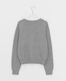 Kutanne V-neck Crop Knit Cardigan