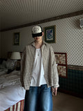 Summer Seersucker Check Shirt