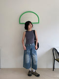 Tekong Basic Color Rib Sleeveless