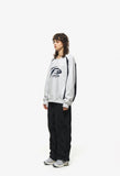 Schema Raglan Incision Sweatshirt