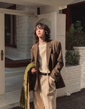 Eric One Tuck Corduroy Wide Pants