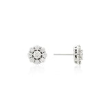 Essence Silver (W) Moissanite Lily Valley 2-Way Earrings