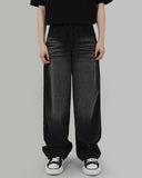Washed corduroy pants